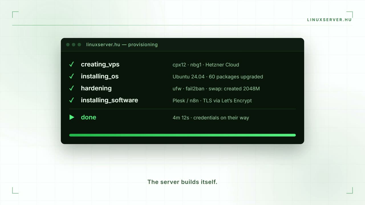 linuxserver.hu — launch video poster
